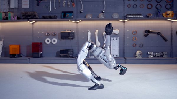 Unitree G1 Roboter in Bewegung